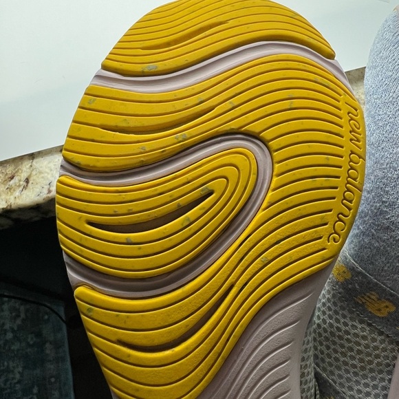 New Balance Light Blue and Yellow Sneakers - Picture 7 of 7